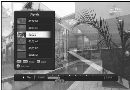 HUMAX TN7000HD TNTSAT - Lecture de favors - Fonction d'auto-chapitrage - 3