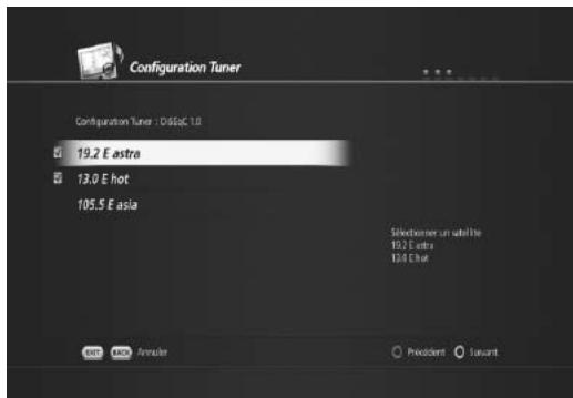 HUMAX TN7000HD TNTSAT - Recherche des chaînes - 1