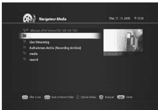 HUMAX TN7000HD TNTSAT - UPnP - 2