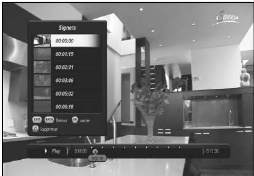 HUMAX TN7000HD TNTSAT - Lecture de favors - Fonction d'auto-chapitrage - 2
