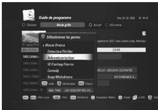 HUMAX TN7000HD TNTSAT - Guide des programmes - 1