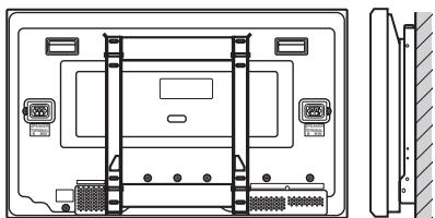 HITACHI 42PMA400E - Utilisation du module de montage mural optionnel (CMPAK15) - 2