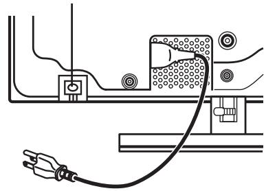 HITACHI 42PMA400E - Montage du haut-parleur (option) - 2