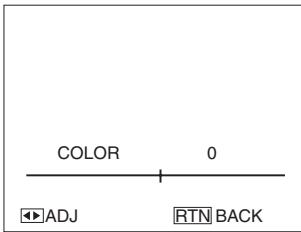 HITACHI 42PMA400E - Exemple : Sélection de l'écran d'image (Picture) - 5