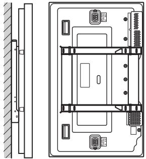 HITACHI 42PMA400E - Utilisation du module de montage mural optionnel (CMPAK15) - 3