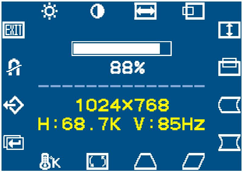 HITACHI CM625ET - MENUDESFONCTIONSOSD - 1