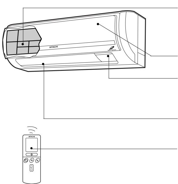 HITACHI RAC-S18H2 - APPAREIL D'INTÉRIEUR - 1