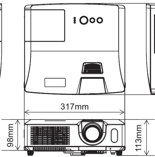 HITACHI CP-X4011N - \section*{Caracteristiques techniques (suite)} - 3