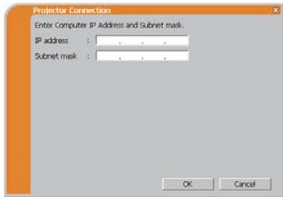 HITACHI CP-X4011N - Configuration manuelle des paramètres réseau (suite) - 2