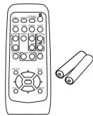 HITACHI CP-X5021N - Contenu de l'emballage - 1
