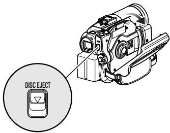 HITACHI DZ-GX3100A - Insertion et retrait d'un disque - 1