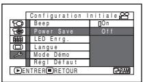 HITACHI DZ-GX3100A - EXTINCTION AUTOMATIQUE DU CAMÉSCOPE DVD (POWER SAVE) - 1