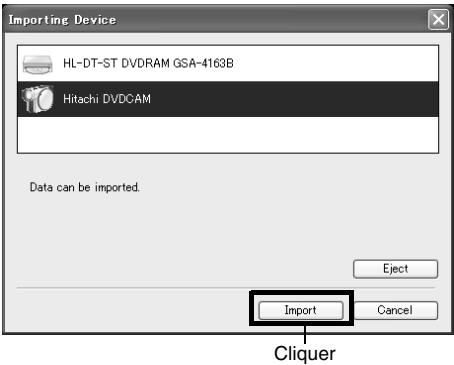 HITACHI DZ-GX3100A - CREATION D'UN DVD-VIDÉO À PARTIR DES IMAGES ENREGISTRÉES SUR UN DISQUE - 3