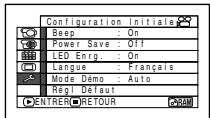 HITACHI DZ-GX3100A - Configuration initiale - 1