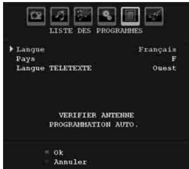 HITACHI L22DP03 - Recherche automatique de chaînes - 3