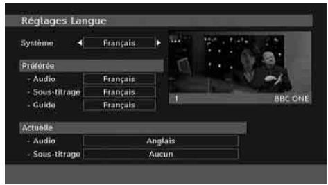 HITACHI L22DP03 - Langue - 2