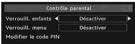 HITACHI L22DP03 - Contrôle parental - 1