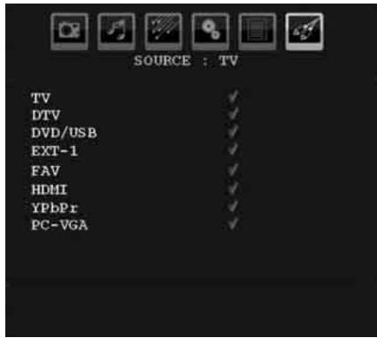 HITACHI L22DP03 - Menu Source - 1