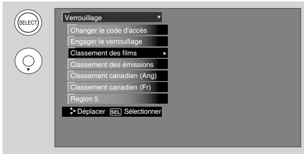 HITACHI P50S601 - Classement des films - 1