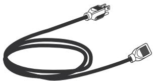HITACHI P50S601 - Avant de jeter l'emballage, assurez-vous d'avoir les accessoires suivants : - 4