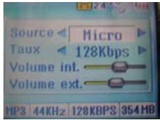 D-JIX 350 - Réglages disponibles et qualité d'enregistrement - 1