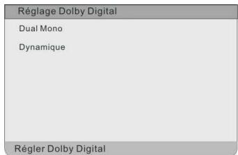 D-JIX PVS 706-15 - Réglage dolby digital - 1