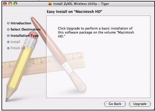 ZYXEL NWD-210N - Fare cli su Upgrade (aggiorna). - 1
