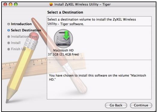 ZYXEL NWD-210N - Choose an internal hard drive (identifiable by its icon). - 1