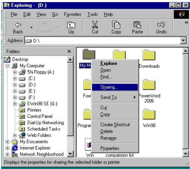 MEMUP MEDIADISK MX HD - Partage de données réseau avec windows XP (HOME edition) - 1
