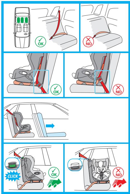 MAXI-COSI AXISS - INSTALLER ET ENLEVER LE MAXI-COSI AXISS - 1