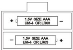 LEXIBOOK CG2400 - Inserimento pile: - 1