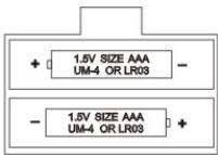LEXIBOOK CG2400 - Battery Installation: - 1