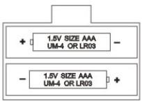 LEXIBOOK CG2400 - Instalacja baterii: - 1