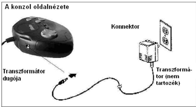 LEXIBOOK JG5000I1 - Csatlakoztatas az AC adapterhez - 1
