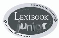 LEXIBOOK CJ210BB - INSTRUCTION MANUAL MODE D'EMPLOI - 1