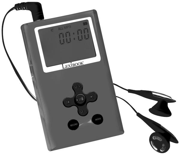 LEXIBOOK DMP63FE - MP3 Player Lecteur MP3 - 1