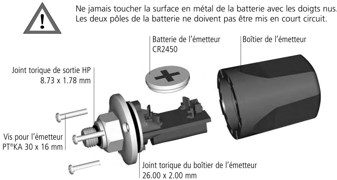 SCUBAPRO-UWATEC SMART TEC - Remplacement de la batterie de l'émetteur - 2