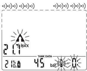 SCUBAPRO-UWATEC SMART TEC - Autonomie restante (remaining bottom time, RBT) - 4