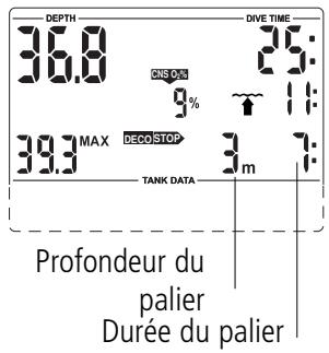 SCUBAPRO-UWATEC SMART TEC - Les paliers - 1