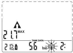 SCUBAPRO-UWATEC SMART TEC - Autonomie restante (remaining bottom time, RBT) - 3