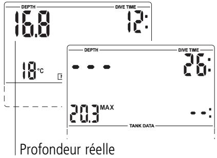 SCUBAPRO-UWATEC SMART TEC - Profondeur de la plongée - 1