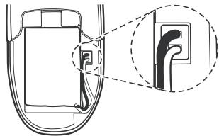LEXIBOOK DP510FR - Insérez les batteries dans le(s) combiné(s) - 1