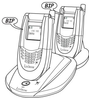 LEXIBOOK DP510FR - Chargez les batteries du combiné pendant 15 heures. - 1