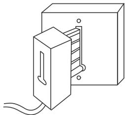 LEXIBOOK DP510FR - Connectez la base à la ligne de téléphone. - 1