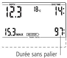 SCUBAPRO-UWATEC SMART Z - Données concernant les paliers - 1