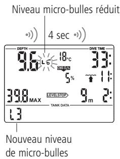 SCUBAPRO-UWATEC SMART Z - Le palier micro-bulles - 4
