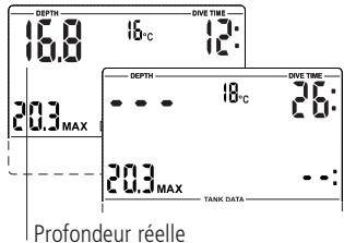 SCUBAPRO-UWATEC SMART Z - Profondeur de la plongée - 1