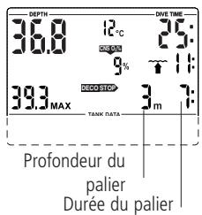 SCUBAPRO-UWATEC SMART Z - Les paliers - 1