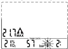SCUBAPRO-UWATEC SMART Z - Autonomie restante (remaining bottom time, RBT) - 3