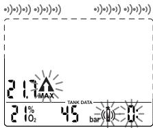 SCUBAPRO-UWATEC SMART Z - Autonomie restante (remaining bottom time, RBT) - 5